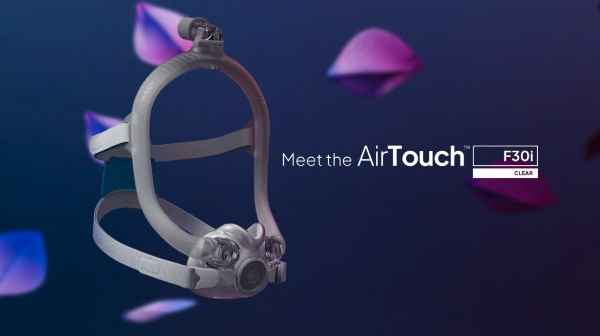 Resmed AirTouch F30i Clear - soft CPAP mask