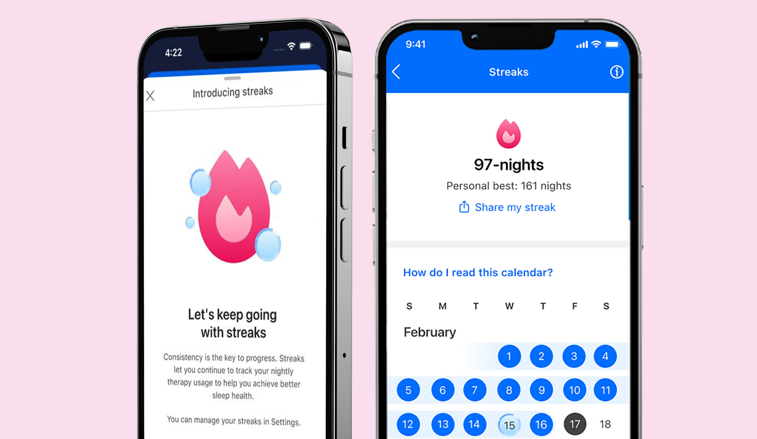  Streaks on mobile phone