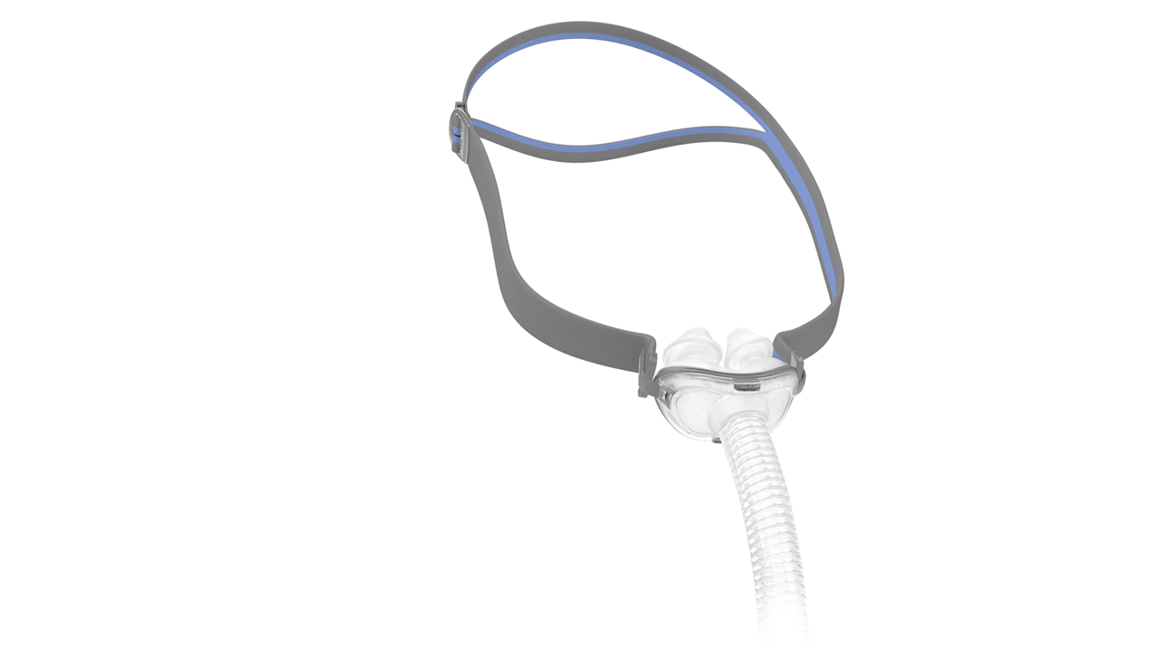 ResMed AirFit P10 CPAP mask left view