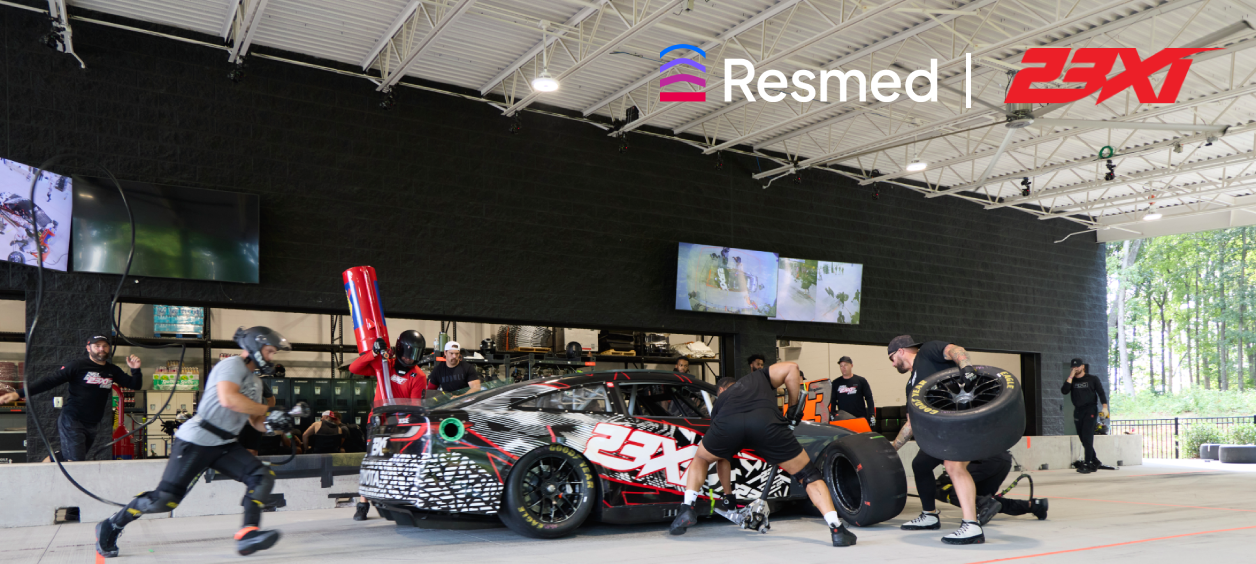 23xi and resmed partnership hero