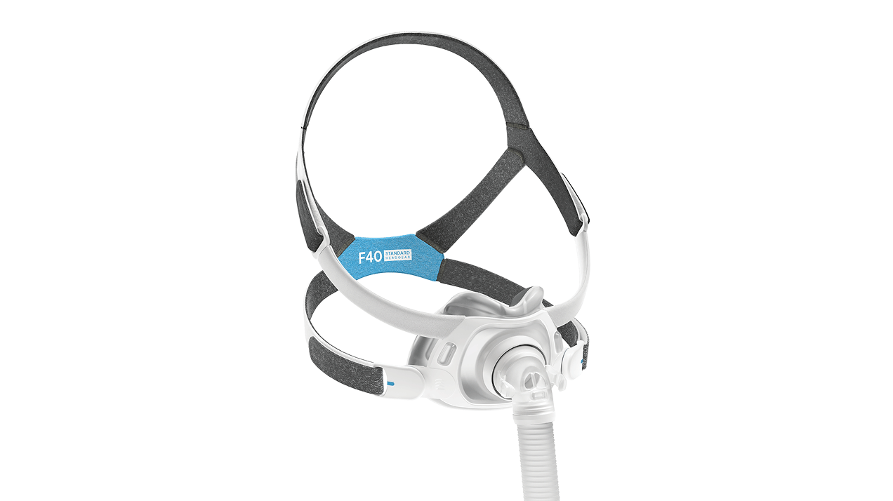 Resmed AirTouch F40 left view